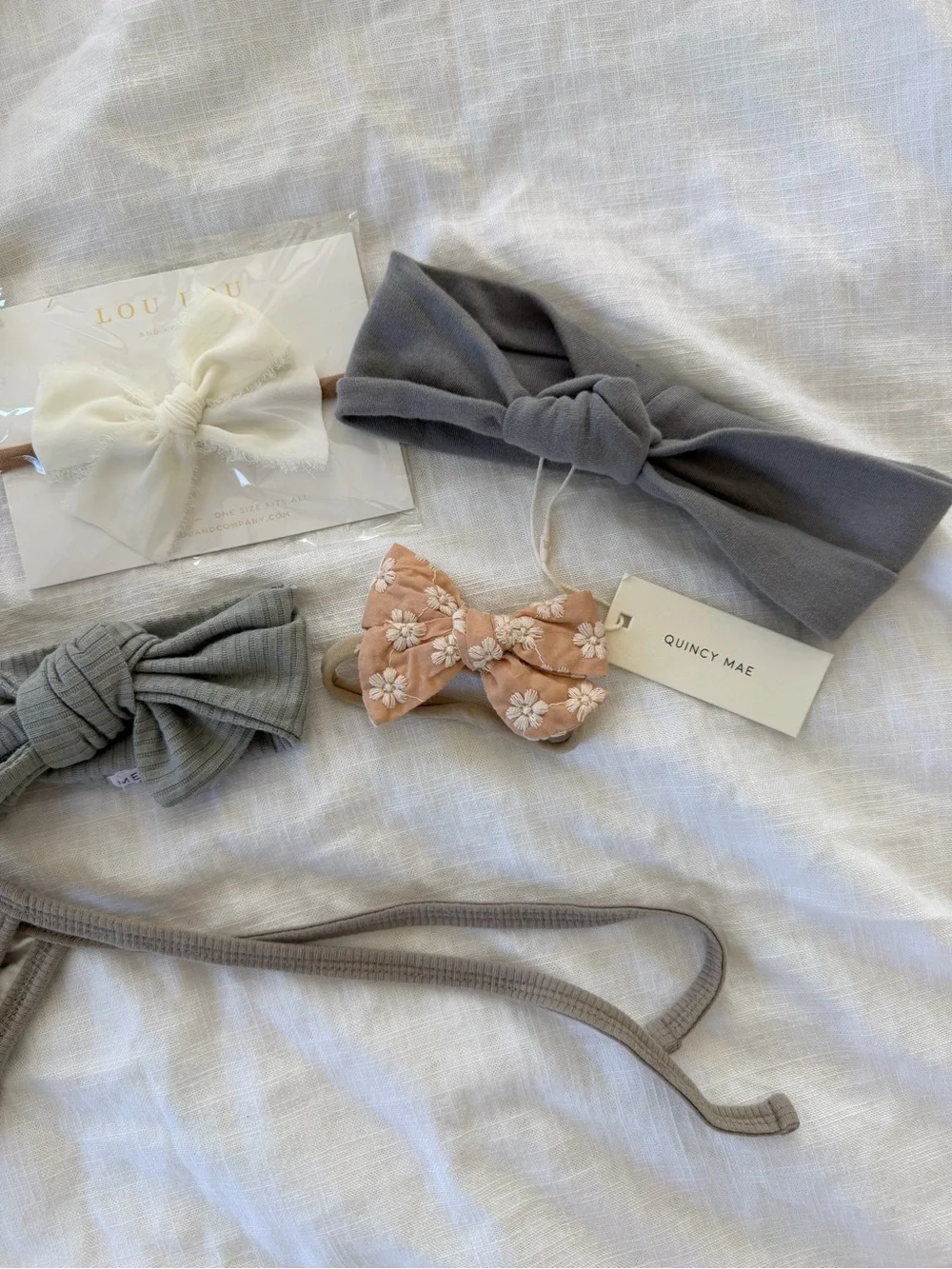 Loulou, Quincy mae, mebie baby accessories